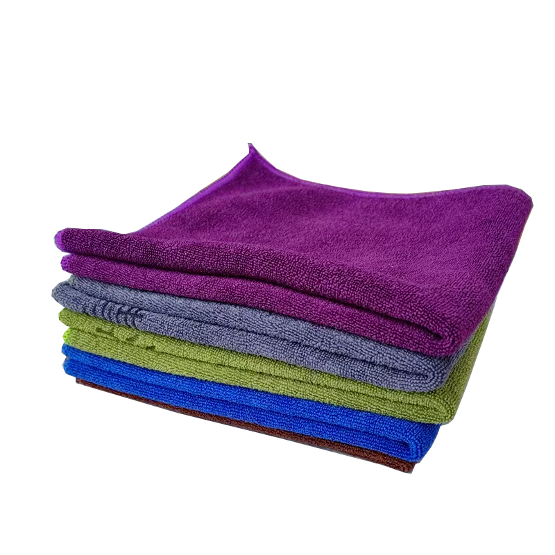 炯毅 多用途清洁抹布擦玻璃搞卫生印字抹布 酒店物业清洁加厚抹布 清洁抹布 40cm*38cm 条高清大图