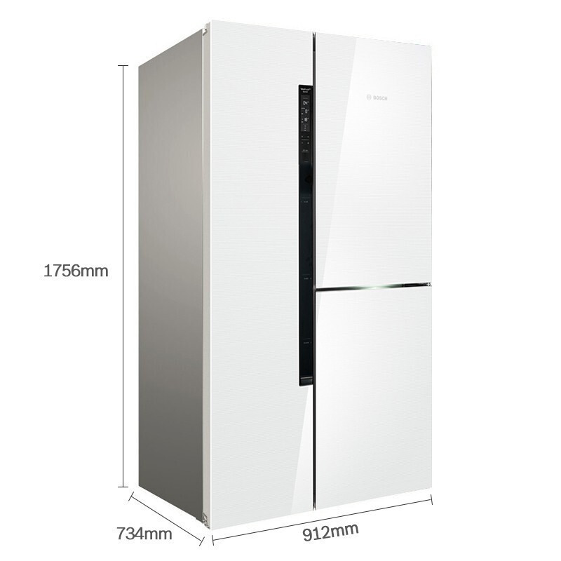 博世 KAF96S20TI 569升对开三门冰箱 零度维他保鲜 混冷无霜高清大图