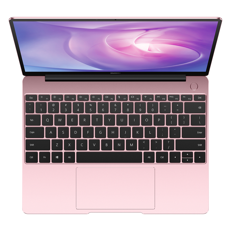 华为笔记本电脑 MateBook 13 2020 锐龙版 13英寸 R7 4800H 16G+512G 2K全面屏 多屏协同 轻薄本 樱粉金