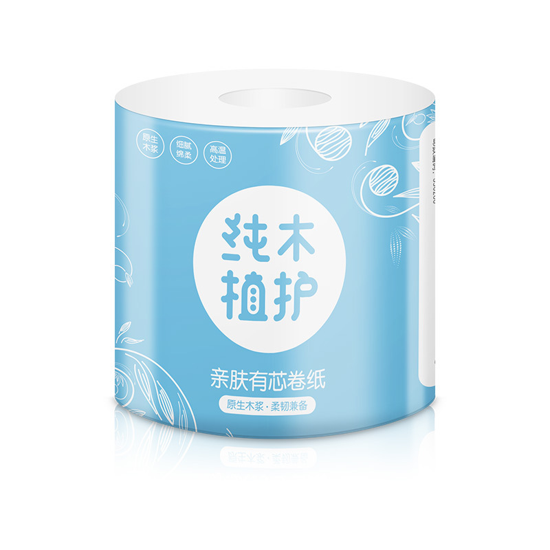 植护 有芯卷纸 蓝色经典经典 10卷
