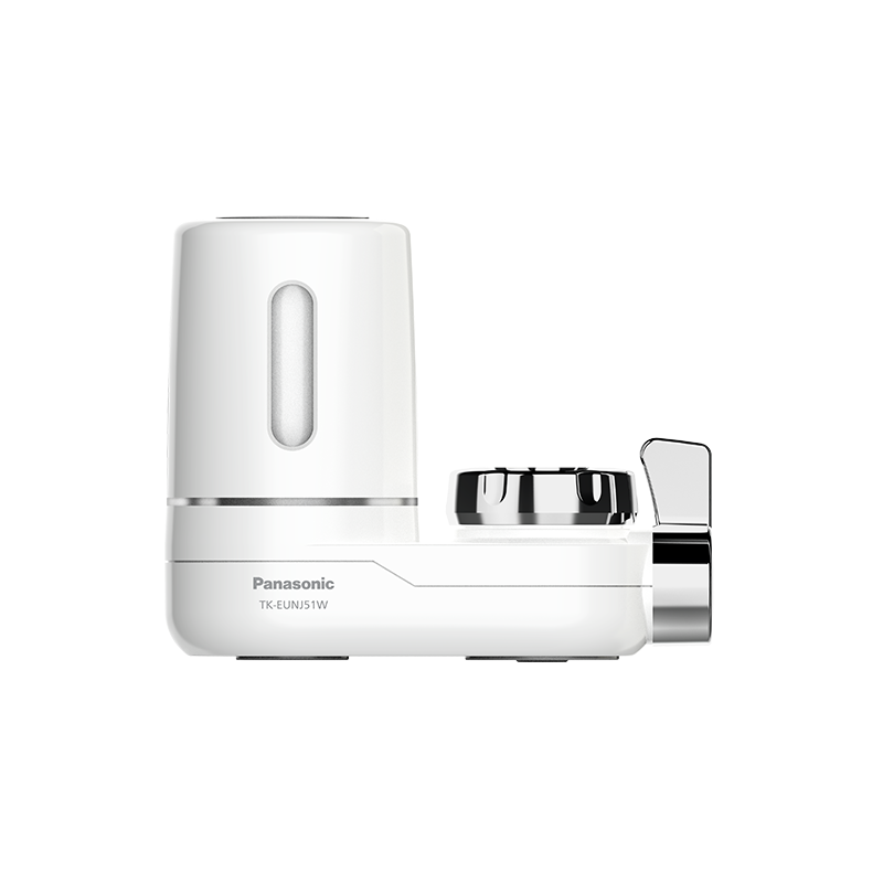 松下(Panasonic) 龙头净水器家用厨房自来水过滤器水龙头滤水器净化器 白色 【一机一芯】1000L净水量