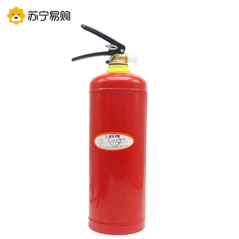 江荆 手提式干粉灭火器3kg 汽车用家用及商用灭火器MFZ/ABC3 车载灭火器 灭火级别2A34BCE高清大图