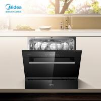 美的(Midea)10套 嵌入式 家用洗碗机 热风烘干 WiFi全智能 油污感应洗烘干一体全自动刷碗机K2