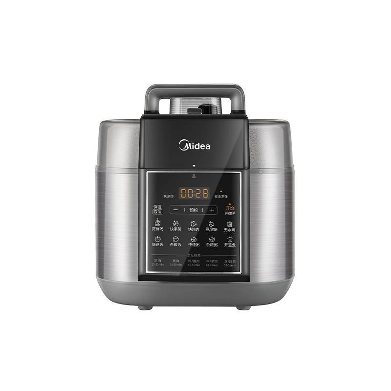 美的(Midea)电压力锅4升家用多功能高压锅压力煲 MY-C5530