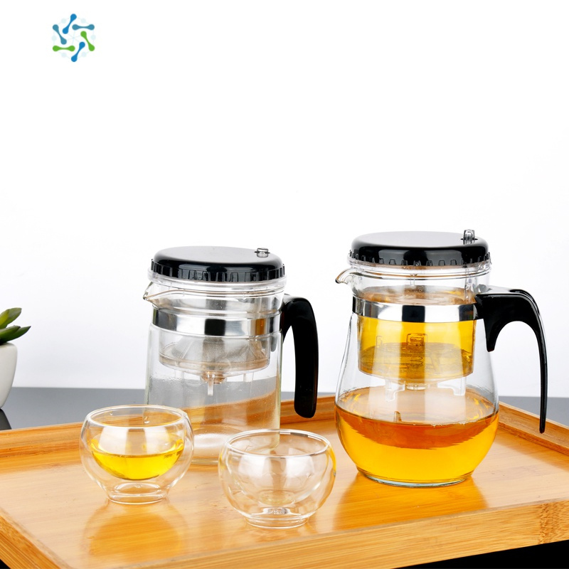 茶壶飘逸杯泡茶器耐热全拆洗玲珑杯过滤内胆茶具三维工匠300按压式