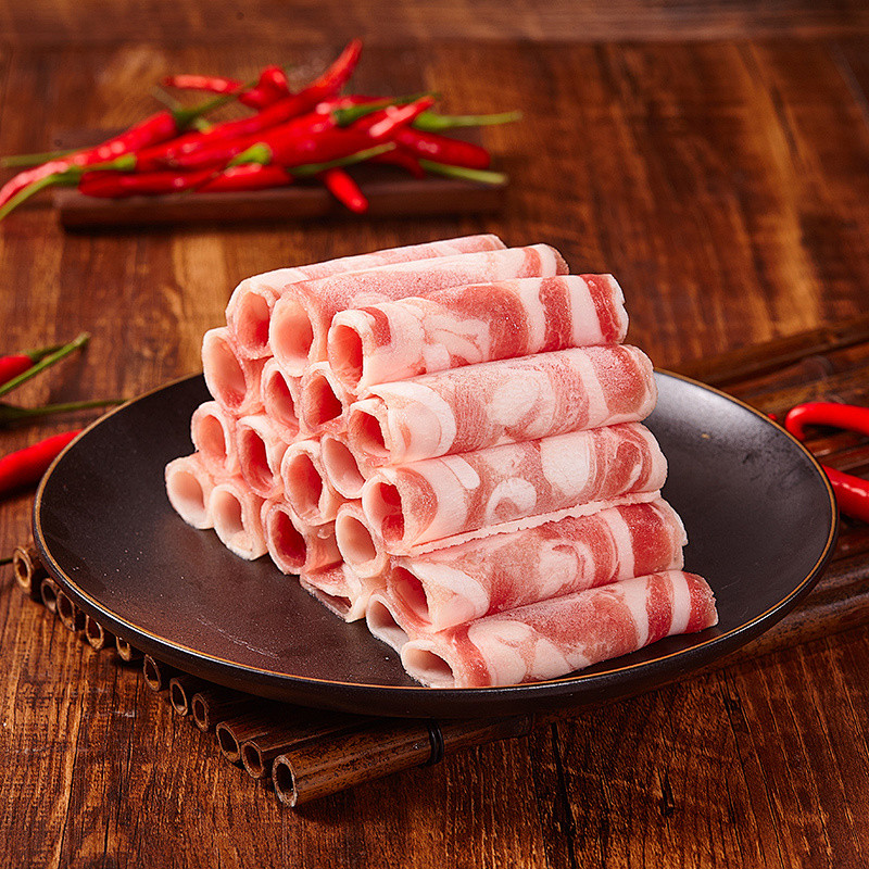 原切新鲜牛肋条肉卷 套餐组合 现做宁夏滩羊 西吉农户散养黄牛肉 牛羊肉卷各3盒高清大图