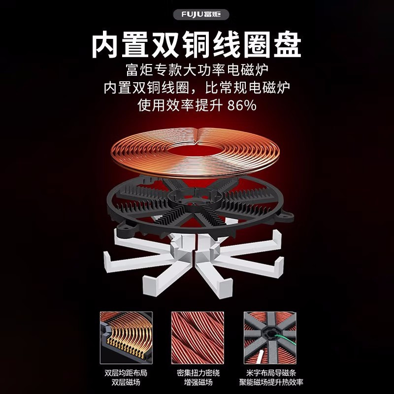 富炬电暖炉升降电暖茶几取暖桌家用多功能取暖方桌正方形取暖炉电烤桌取暖炉烤火炉电炉子雅居客厅取暖器90*90厘米升降方桌