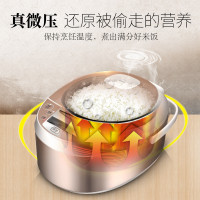 苏泊尔（SUPOR）电饭煲 CFXB50FD8041-86 微压蒸汽阀 5L/升大容量电饭锅 黄晶内胆预约功能 底盘加热