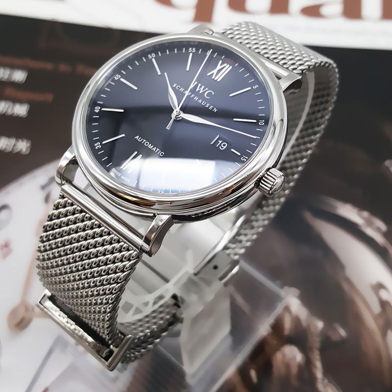 [二手]正品 万国(IWC)柏涛菲诺系列IW356506自动机械机芯 40MM 时尚 男表 95新
