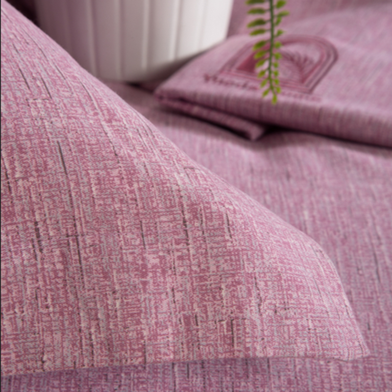 悦达家纺(YUEDA HOME TEXTILE)全棉磨毛绣花四件套 简意200*230cm