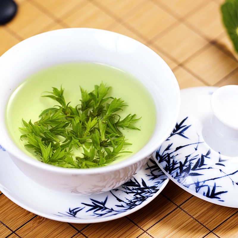 痴福 米芽小叶苦丁茶特嫩芽头级四川青山绿水遇水复活茶新茶叶高清大图