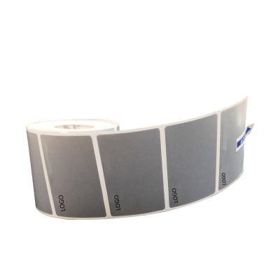 开仰(KAIYANG)PM-6038S-LT-SH 预印logo标签不干胶标签纸60*38mm/500片/卷 银底 上海