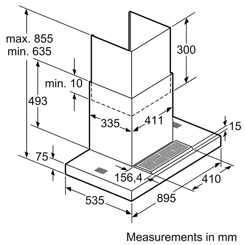 西门子 iQ700 LC48FT950W 飓风系列吸油烟机蒸饭柜高清大图