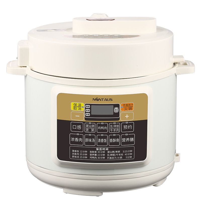 金正 TMS 电压力锅家用 多功能饭煲智能烹饪机 鲜美味电压力锅(双胆) JZL-YL596B