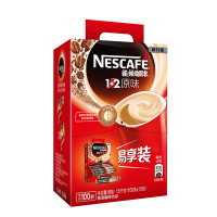Nestle雀巢 正品雀巢原味100条1+2速溶咖啡15g/条升级装