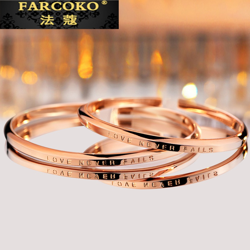 法蔻 Farcoko 时尚手镯 手链 脚链fkgsz013 A 法蔻轻奢品牌新款999纯银情侣手镯女男一对开口玫瑰金网红小众设计镯子手环 Dw圣诞 价格图片品牌报价 苏宁易购法蔻时尚饰品旗舰店