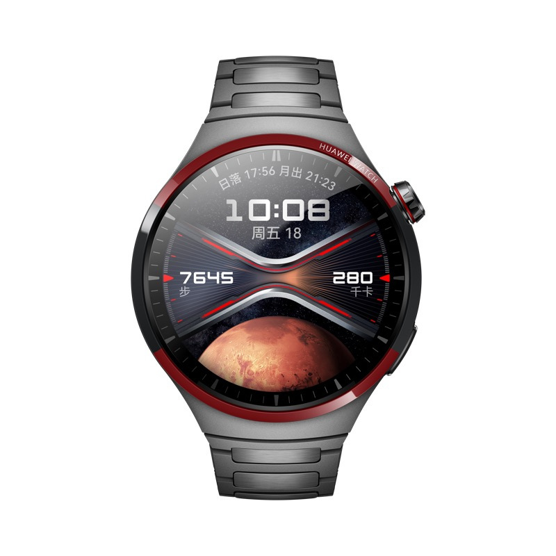 华为/HUAWEI WATCH 4 Pro 太空探索 智能手表 运动手表 超坚硬金刚钛 一键微体检 eSIM独立通话 微信手表版 独立导航