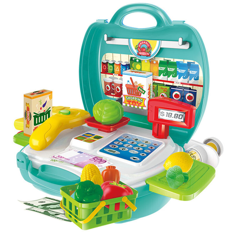 儿童玩具仿真过家家玩具蔬菜水果玩具女孩小孩过家家超市玩具宝宝套装