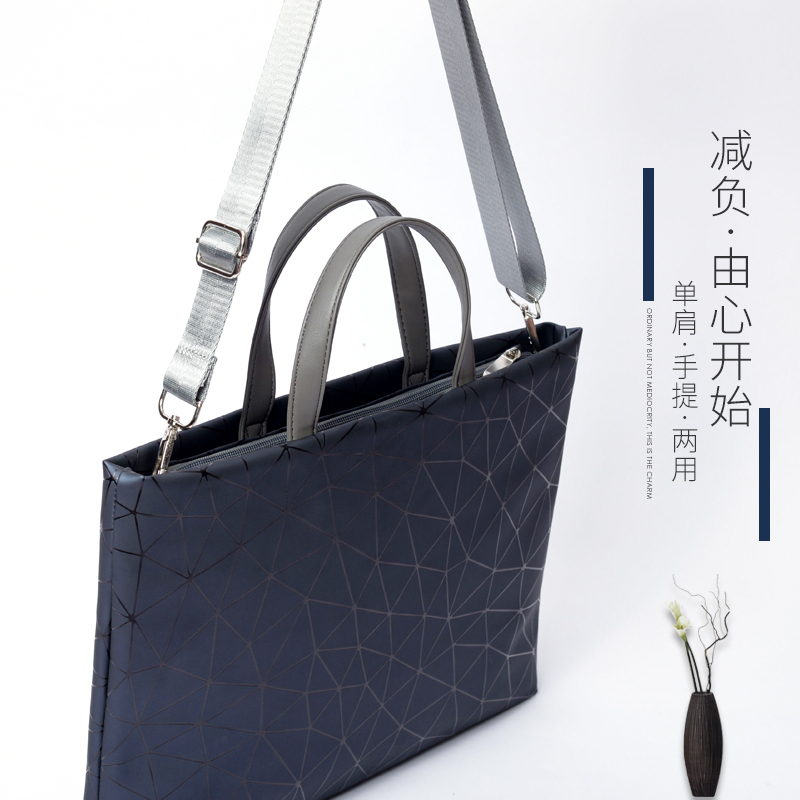 适用苹果macbook小米华硕13笔记本电脑15.6寸手提包12公文小清新女皮可爱时|格子酒红(送鼠标垫) 15.6英寸