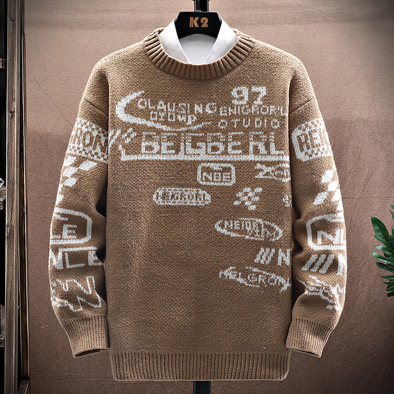 蒙洛里克manloric男士针织毛衣