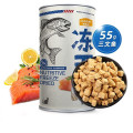 麦富迪猫零食 猫咪冻干猫粮冻干肉 小鱼干多春鱼深海鱼鸡胸肉鸭肉冻干磨牙零食 三文鱼55g（亮毛护肤）