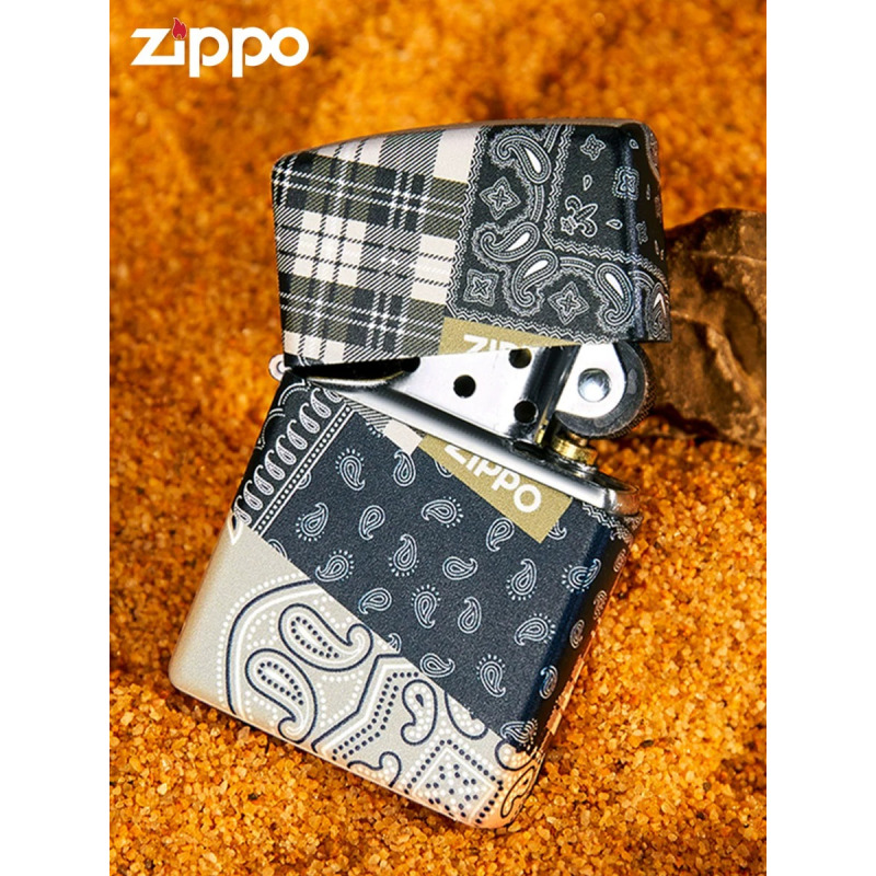 芝宝(zippo)品牌打火机腰果拼花报价_参数_图片_视频_怎么样_问答