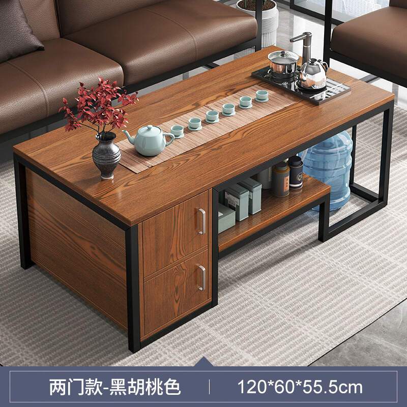 新中式茶桌家用小茶台禅意现代简约泡茶桌办公室功夫茶几茶台一体