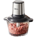 美的（Midea）绞肉机家用多功能小型电动家用搅拌绞肉绞菜馅机料理碎肉玻璃全自动打蒜器大容量 JC16