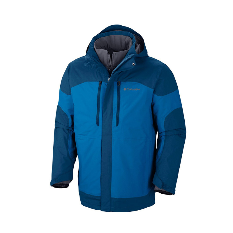 columbia哥伦比亚户外男款防水保暖软壳三合一冲锋衣we1054