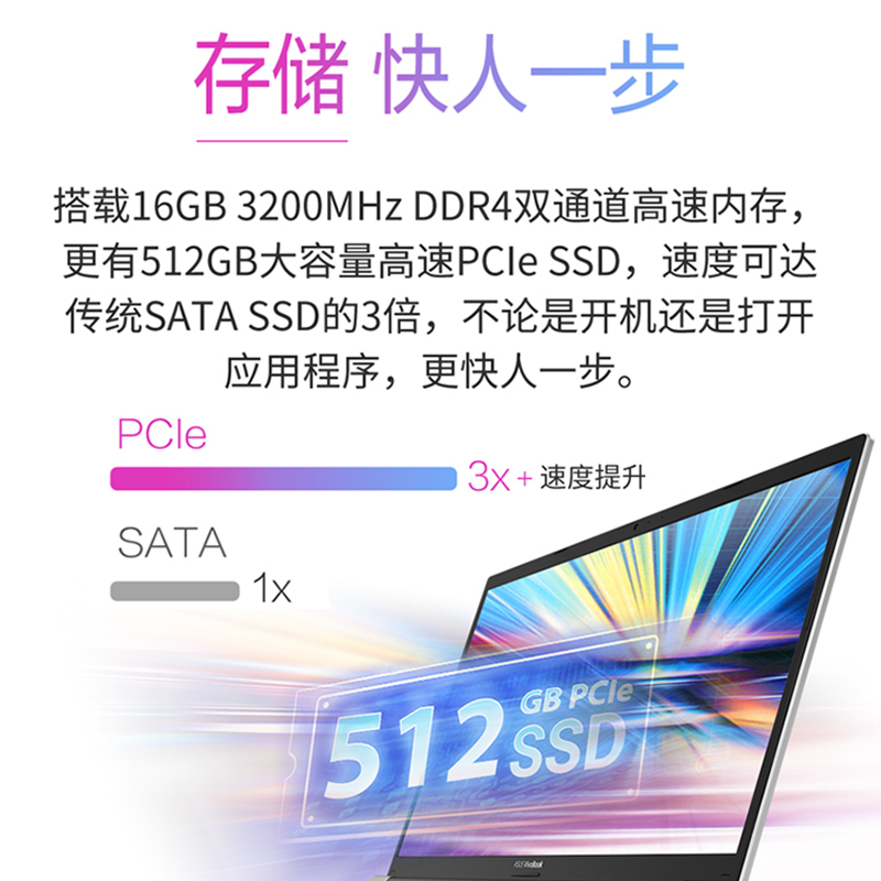 华硕(ASUS) VivoBook14 X V4050 十一代英特尔酷睿i5 14英寸轻薄本笔记本电脑(i5-1135G7 16G 1TB固态 MX330-2G独显)定制黑色系