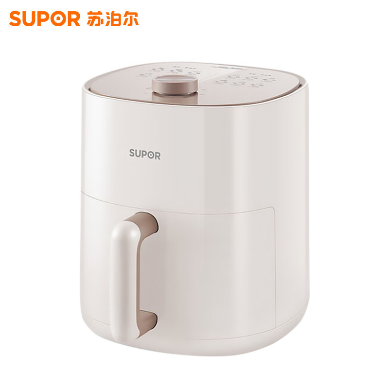 苏泊尔(SUPOR)空气炸锅4.5L/升大容量家用不用翻面电炸锅大功率不粘易清洗旋钮定时调温蒸汽嫩炸KJ45D127