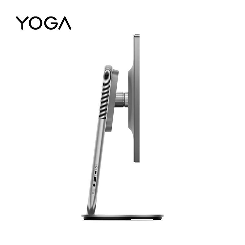 联想(Lenovo)YOGA 27高能AI元启一体机电脑可旋转27英寸QHD屏(U5-225H 32G LPDD5X 1TSSD )月神灰 带无线键鼠高清大图