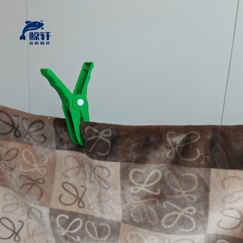 鲸轩 JX-TJ002-2 塑料夹(计价单位:个)绿色高清大图