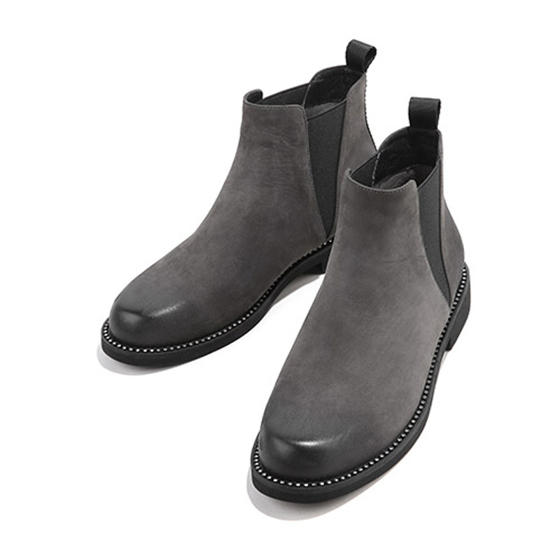 色非 Faiccia 女士马丁靴sfwk D269 色非秋冬季圆头切尔西靴英伦风单靴粗跟小短靴女平底真皮及踝靴子d269 价格图片品牌报价 苏宁易购色 非旗舰店