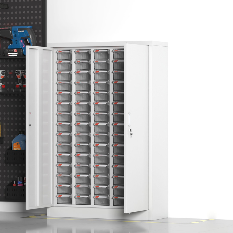 臻远 ZYLJG-W21 零件柜 75抽透明带门中号 811*280*1202高清大图