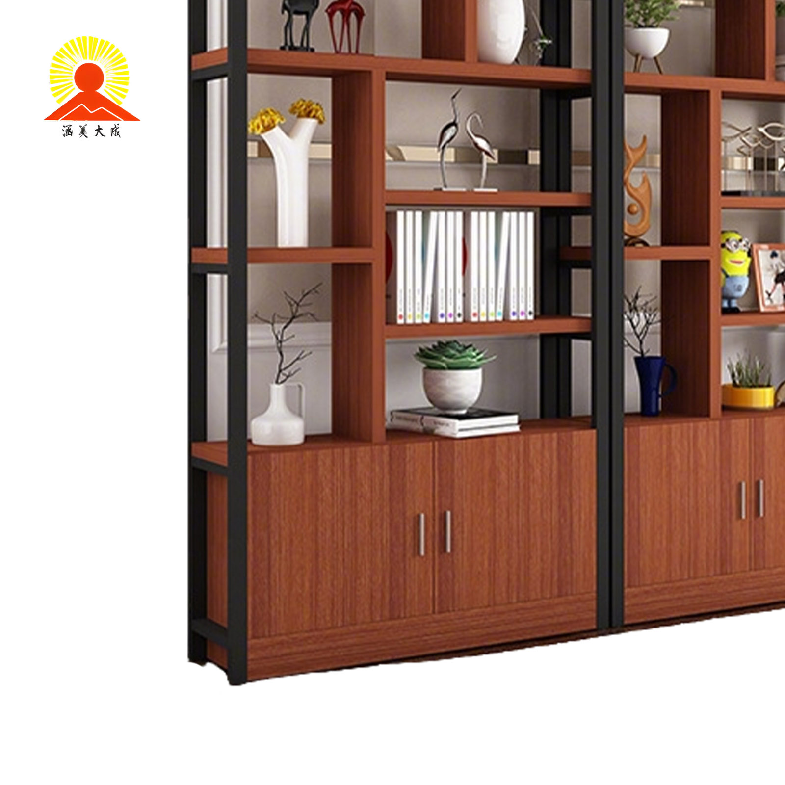 涵美大成 展示柜 800*280*1820mm 组高清大图