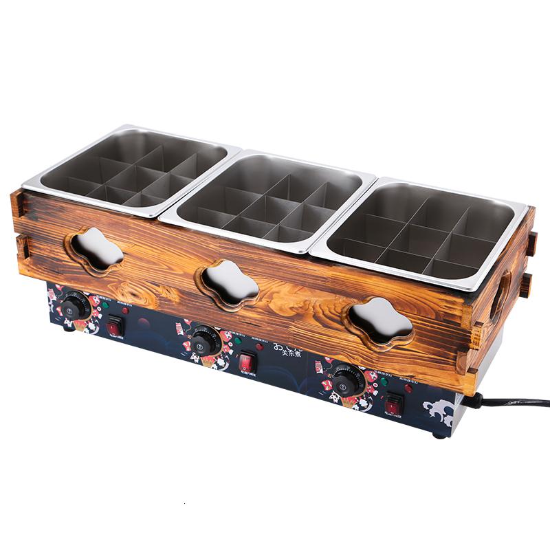 煮机器商用电热煮面炉串串香设备锅双缸黄金蛋麻辣烫机关东煮格子锅