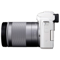 佳能(Canon) EOS M50白 (18-150mm) 数码微单 单镜头套装 约2410万像素