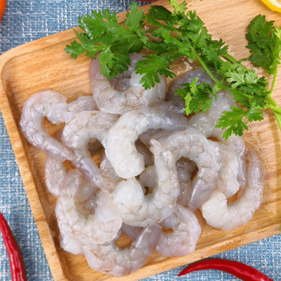 简单滋味 南美白虾仁中号250g/袋（27-34只）海鲜水产