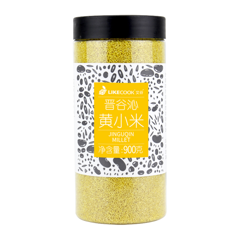 艾谷(LIKECOOK) 山西晋谷沁黄小米900g高清大图