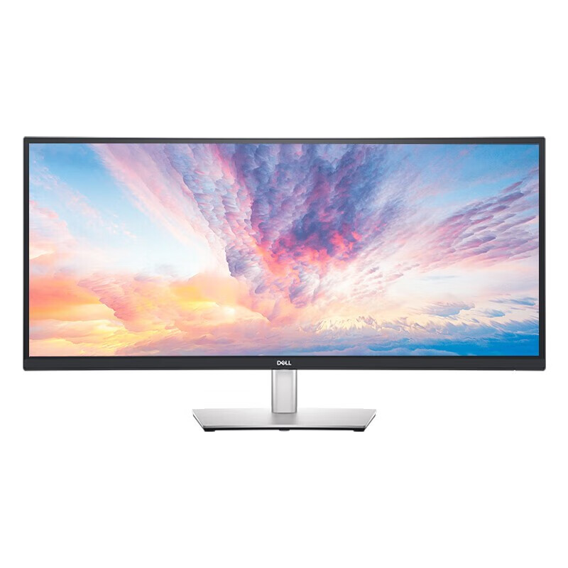 戴尔(DELL)34英寸 曲面显示器 IPS Type-C 90W反向充电 P3424WE高清大图