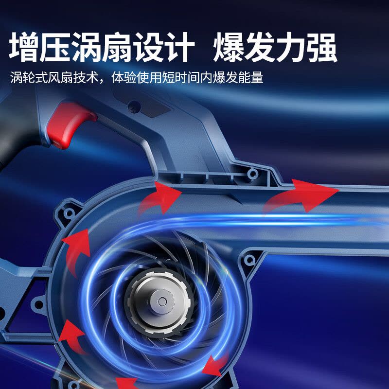 东成 吹风机锂电无刷DCQF32D 20V 4.0Ah单电大功率灭火树叶吹尘机 单位:台图片