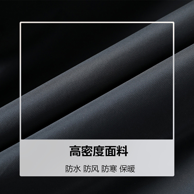 举翼王子奢华男士中长款皮草外套整貂可脱卸水貂毛内胆派克服皮毛一体尼克服高清大图