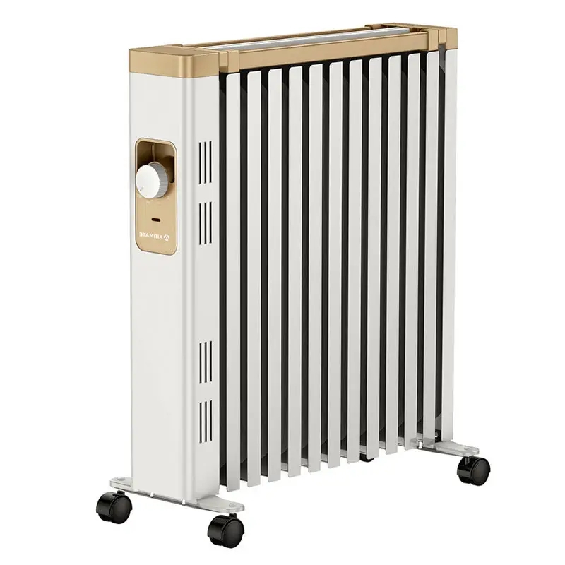 艾美特hu13x6电热油汀客厅卧室取暖器电暖器白色