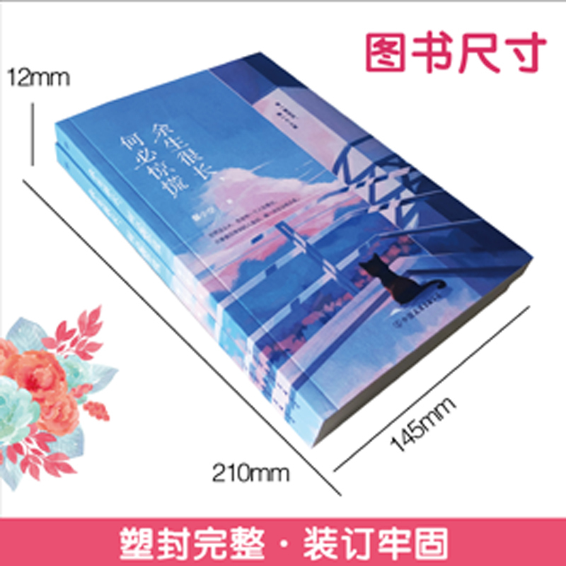 余生很长何必惊慌 馨小空著小说书 青春文学书籍书 言情小说 校园爱情少女文艺都市情感励志适合女性看的虐心治愈系