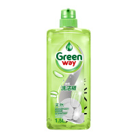 绿劲洗洁精餐具净芦荟1.5L 洁净去污食品孕婴可用清洗蔬果宝宝玩具奶瓶家用