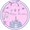 定制星黛露海报1(圆1*1m) 星黛露达菲熊兔子宝宝周岁生日装饰场景布置女孩百天宴海报背景墙