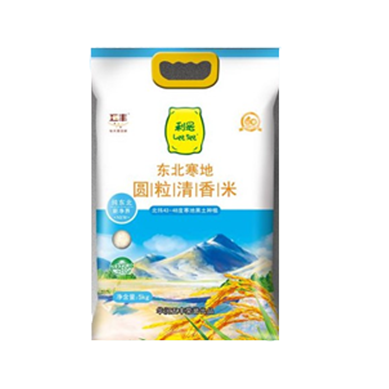 五丰利是东北寒地圆粒清香米5KG