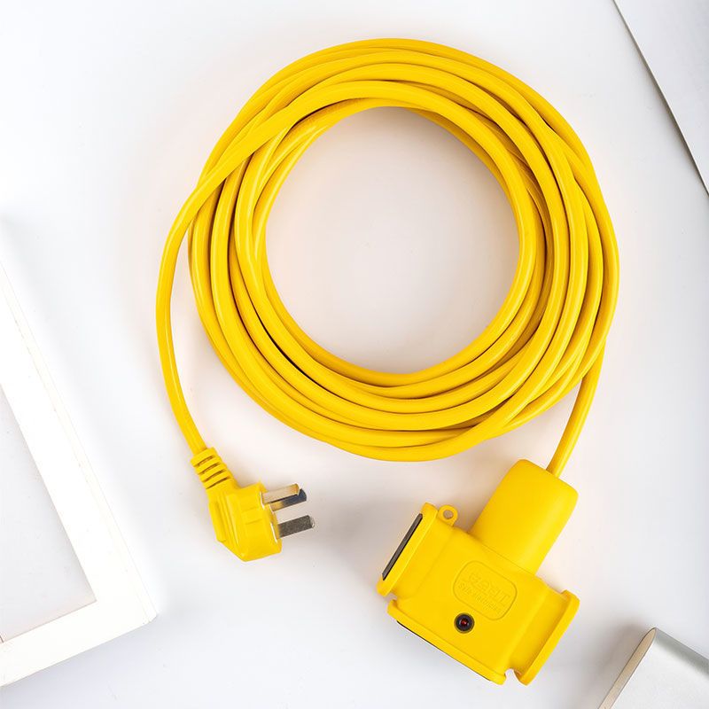530米长线插座多孔电动车充电延长线拖线板插板地拖接线板插排