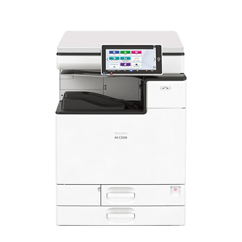 理光IM C2500 A3彩色激光数码复印打印扫描复合机 25页/分钟 10.1英寸高清触控屏 1秒快速启动 手机wifi打印 双面复印打印 网络打印扫描(标配+双纸盒)高清大图